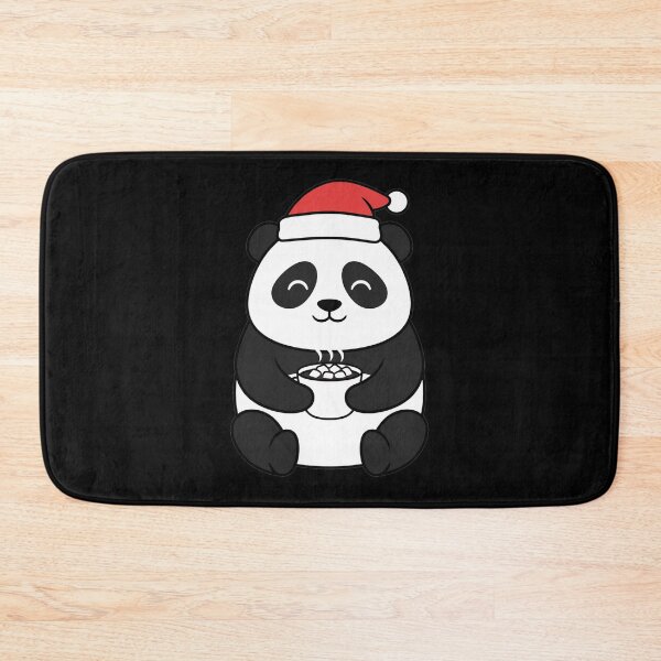 Item preview, Cute Kawaii Christmas Panda with Hot Cocoa designed and sold by k3rstman1.