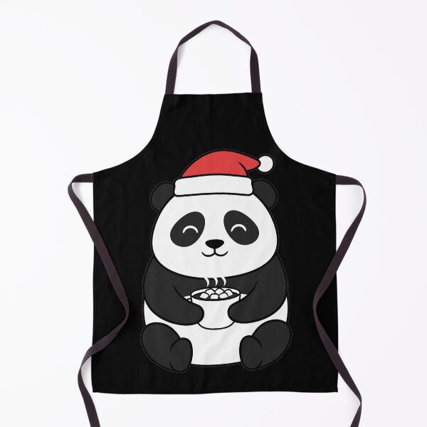 Item preview, Cute Kawaii Christmas Panda with Hot Cocoa designed and sold by k3rstman1.