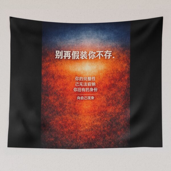 Item preview, RAW HUMAN SEAL — 独自显现 (Alone in Presence) designed and sold by MarioZ137.