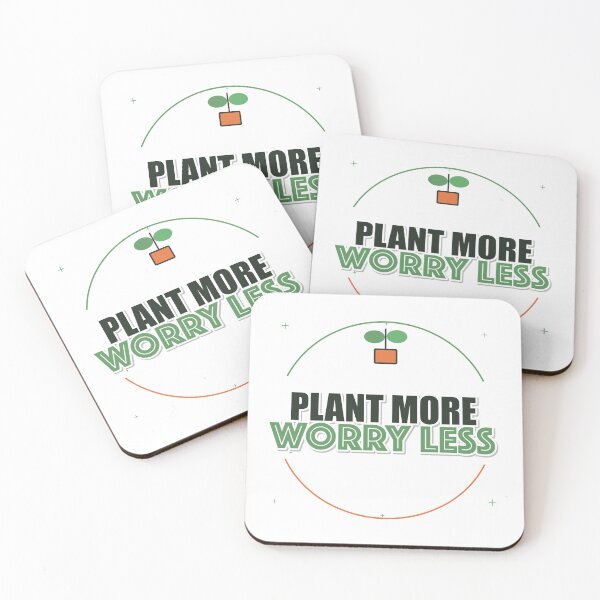 Item preview, Plant More Worry Less designed and sold by pumsquare.