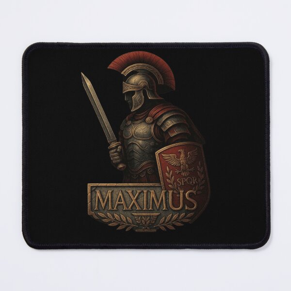 Item preview, Maximus Roman Warrior Design, Roman Gladiator Shirt, Ancient Rome Soldier, Colosseum Fighter, Roman Empire, Legionary Armor, Gladiator Battle Art designed and sold by Typologystudios.