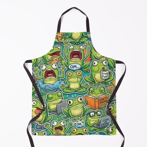 Item preview, Overstimulated Frog Energy Pattern designed and sold by Imaginarium of Chaos falcon88 .