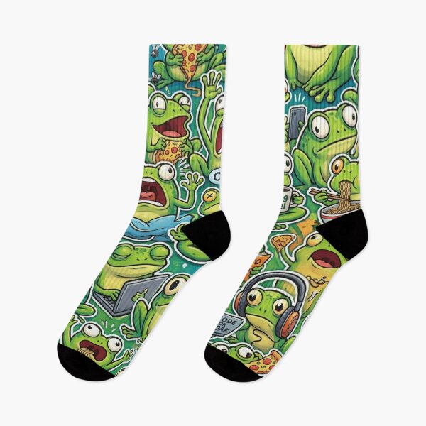 Item preview, Overstimulated Frog Energy Pattern designed and sold by Imaginarium of Chaos falcon88 .