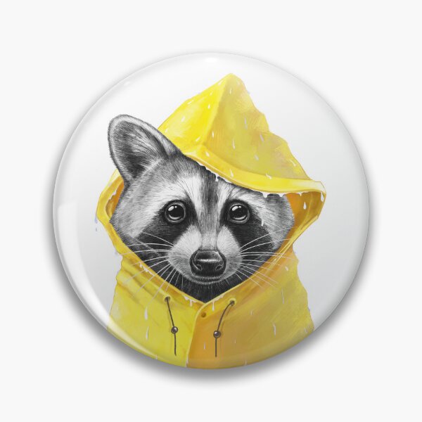Item preview, Rain Raccoon designed and sold by NIKITA KORENKOV NikKor.