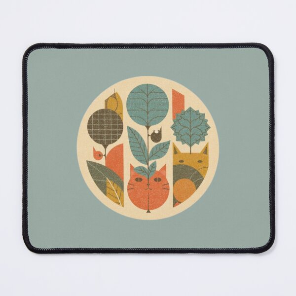 Item preview, Cute Mid Century Modern Cat Retro Pattern designed and sold by mellow-koko.
