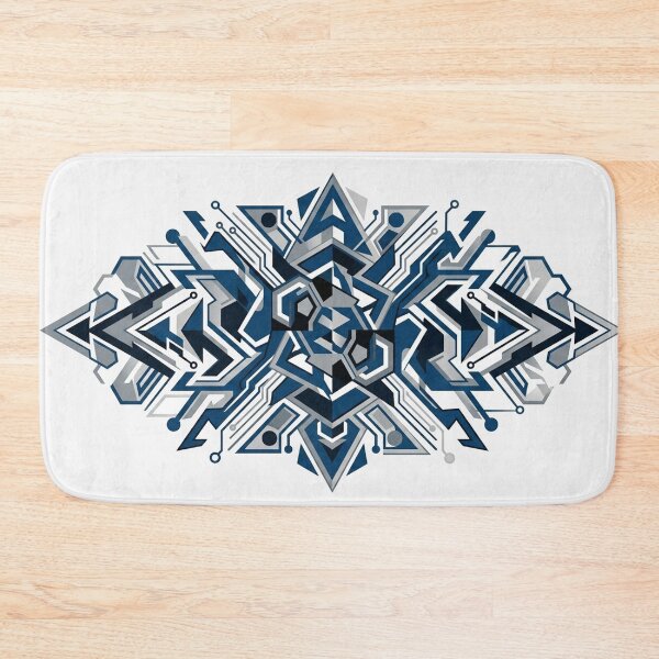 Item preview, Cybernetic Geometric Tech Sigil Fractal designed and sold by Owcomm.