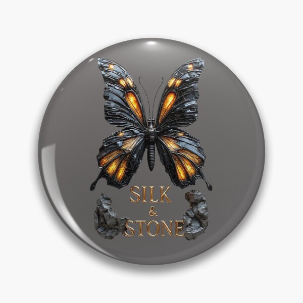 Item preview, Silk & Stone - Pure Rebel Monarch Obsidian Butterfly_ Edition_03 designed and sold by Shift-Bloom.