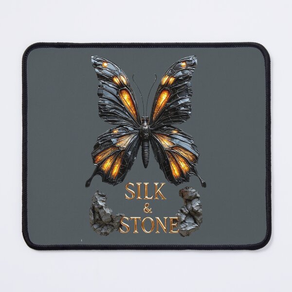 Item preview, Silk & Stone - Pure Rebel Monarch Obsidian Butterfly_ Edition_03 designed and sold by Shift-Bloom.