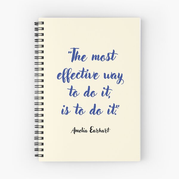 Item preview, The most effective way to. . . Amelia Earhart Quotation designed and sold by CharlottePlaceArt.