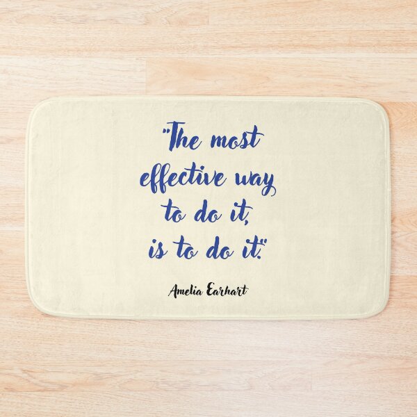 Item preview, The most effective way to. . . Amelia Earhart Quotation designed and sold by CharlottePlaceArt.