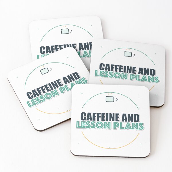 Item preview, Caffeine And Lesson Plans designed and sold by IllumeInk.