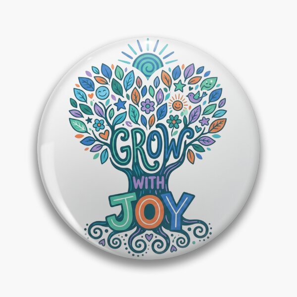 Item preview, Grow With Joy Colorful Inspirational Tree of Life designed and sold by Owcomm.