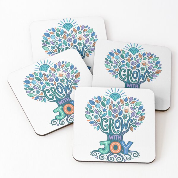 Item preview, Grow With Joy Colorful Inspirational Tree of Life designed and sold by Owcomm.