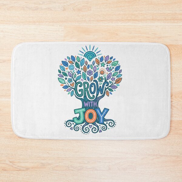 Item preview, Grow With Joy Colorful Inspirational Tree of Life designed and sold by Owcomm.