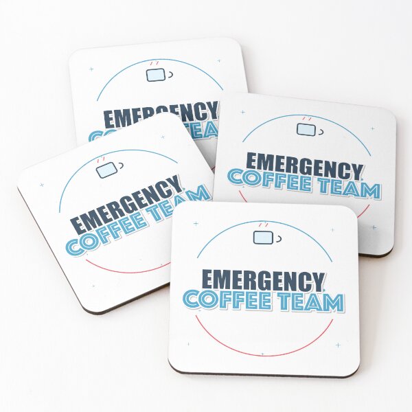 Item preview, Emergency Coffee Team designed and sold by IllumeInk.