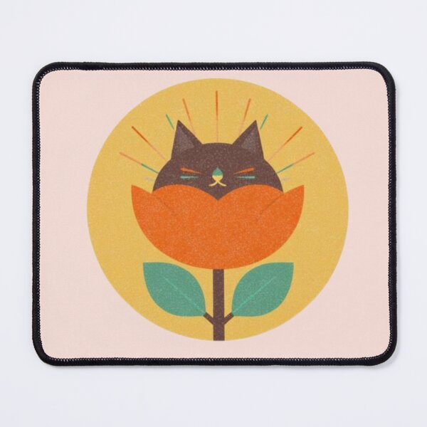 Item preview, Cute Mid Century Modern Cute Cat Design designed and sold by mellow-koko.