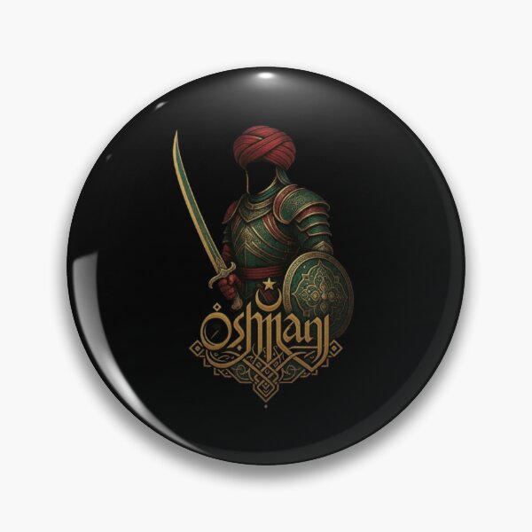 Item preview, Osman Ottoman Warrior Design, Turkish Warrior Shirt, Osman Ghazi, Ottoman Empire Founder, Janissary Style, Islamic Warrior, Anatolian History Art designed and sold by Typologystudios.