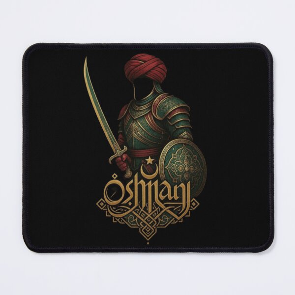 Item preview, Osman Ottoman Warrior Design, Turkish Warrior Shirt, Osman Ghazi, Ottoman Empire Founder, Janissary Style, Islamic Warrior, Anatolian History Art designed and sold by Typologystudios.