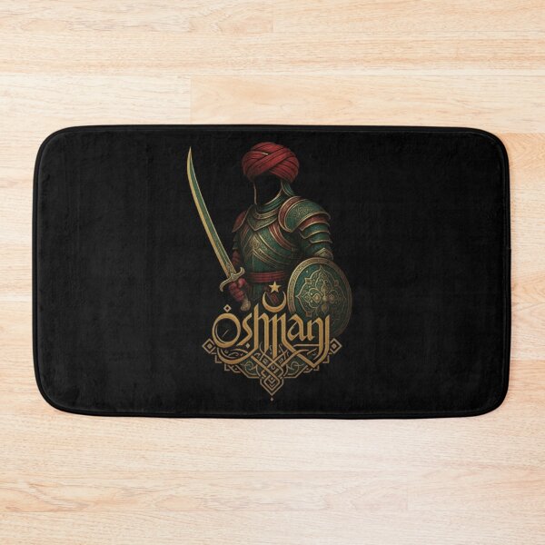 Item preview, Osman Ottoman Warrior Design, Turkish Warrior Shirt, Osman Ghazi, Ottoman Empire Founder, Janissary Style, Islamic Warrior, Anatolian History Art designed and sold by Typologystudios.