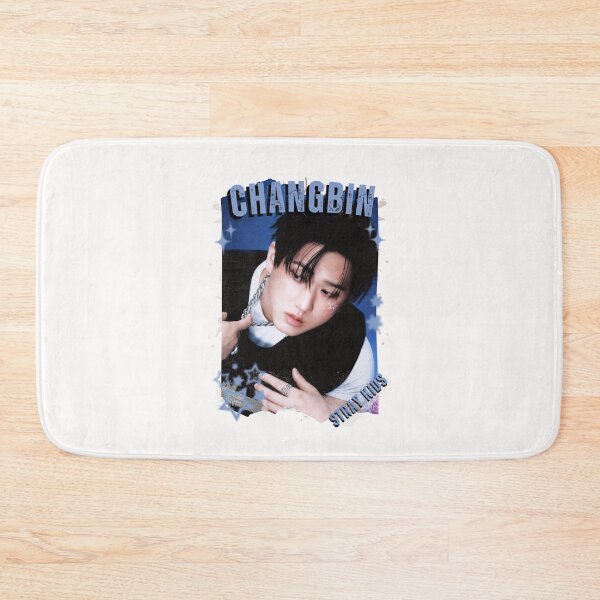 Item preview, Stray Kidss Changbin Collage: Kpop Group Members black and white Design Classic T-Shirt designed and sold by AJUNICE STUDIO.