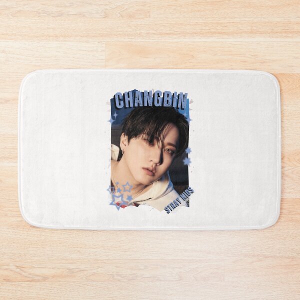 Item preview, Stray Kidss Changbin Collage: Kpop Group Members black and white Design Classic T-Shirt designed and sold by AJUNICE STUDIO.