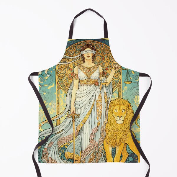 Item preview, Themis Goddess of Justice | Greek Mythology Art Nouveau Wall Art  designed and sold by Stoneflower-Art.