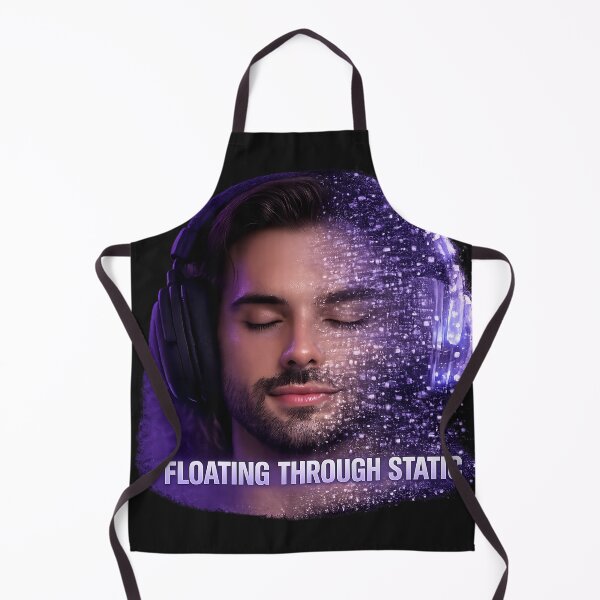 Item preview, Floating Through Static — Chillstep Symbiosis designed and sold by  ZenRave Designs.