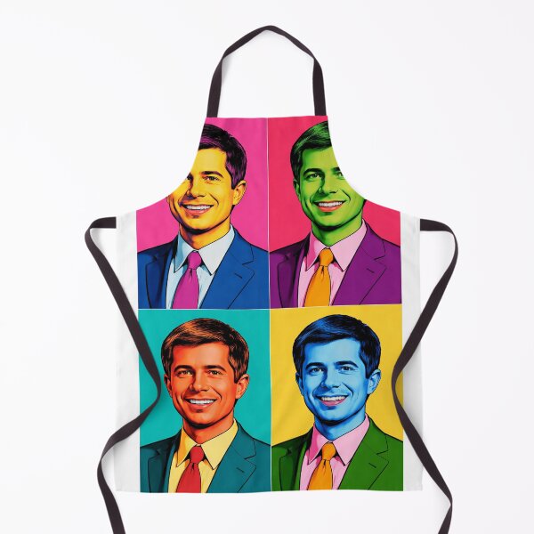 Item preview, Pete Buttigieg Pop Art Portrait Collage designed and sold by Owcomm.
