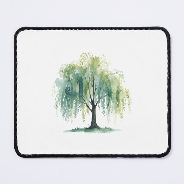 Item preview, Weeping willow watercolor designed and sold by uunaa.