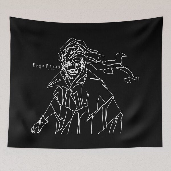 Item preview, Ergo Proxy - Vincent Law - Line Art (white print) designed and sold by R-A Designs.