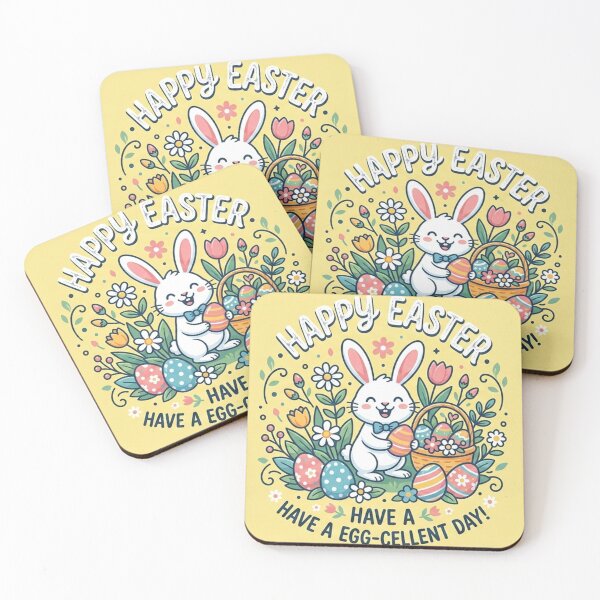 Item preview, Happy Easter Have A Egg-cellent Day! designed and sold by Owcomm.