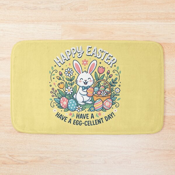 Item preview, Happy Easter Have A Egg-cellent Day! designed and sold by Owcomm.