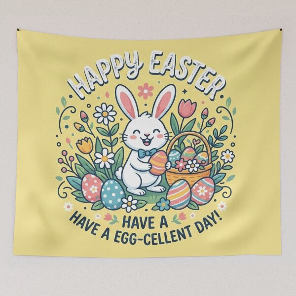 Item preview, Happy Easter Have A Egg-cellent Day! designed and sold by Owcomm.