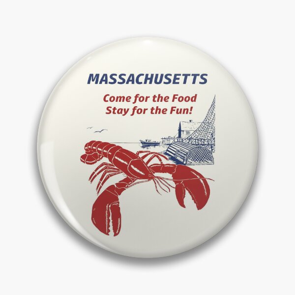 Item preview, Massachusetts Lobster food and fun - 1970s vintage travel designed and sold by retropetrol.