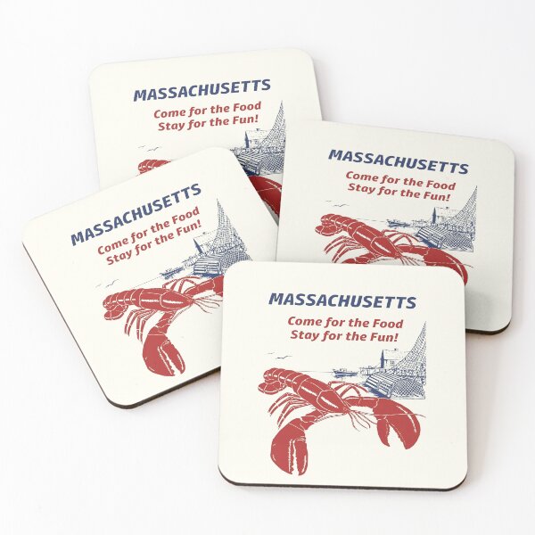 Item preview, Massachusetts Lobster food and fun - 1970s vintage travel designed and sold by retropetrol.