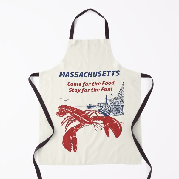 Item preview, Massachusetts Lobster food and fun - 1970s vintage travel designed and sold by retropetrol.