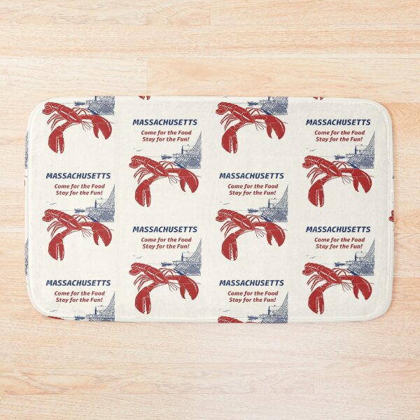 Item preview, Massachusetts Lobster food and fun - 1970s vintage travel designed and sold by retropetrol.