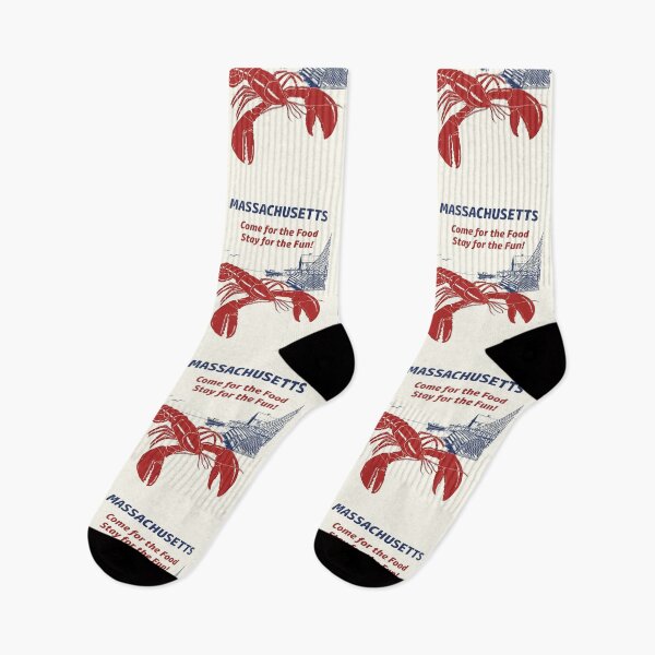 Item preview, Massachusetts Lobster food and fun - 1970s vintage travel designed and sold by retropetrol.
