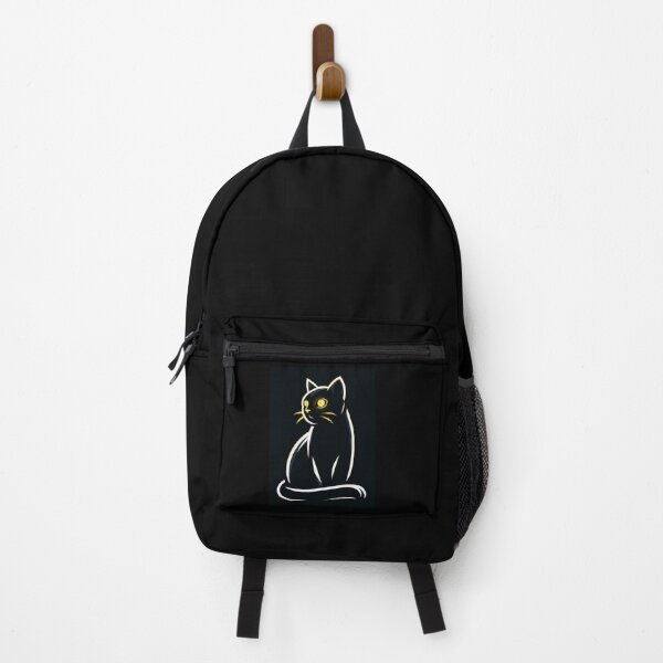 Item preview, Mystic Black Cat – Glowing Eyes Artwork designed and sold by Dogandesighn.