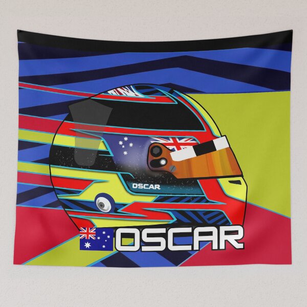 Item preview, Oscar Piastri F1 2026 Helmet  designed and sold by Pink Polar F1.