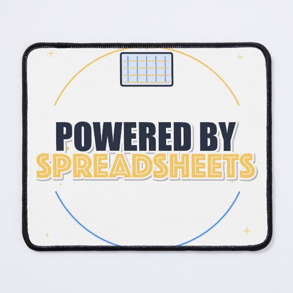 Item preview, Powered By Spreadsheets designed and sold by IllumeInk.