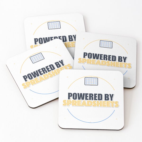 Item preview, Powered By Spreadsheets designed and sold by IllumeInk.