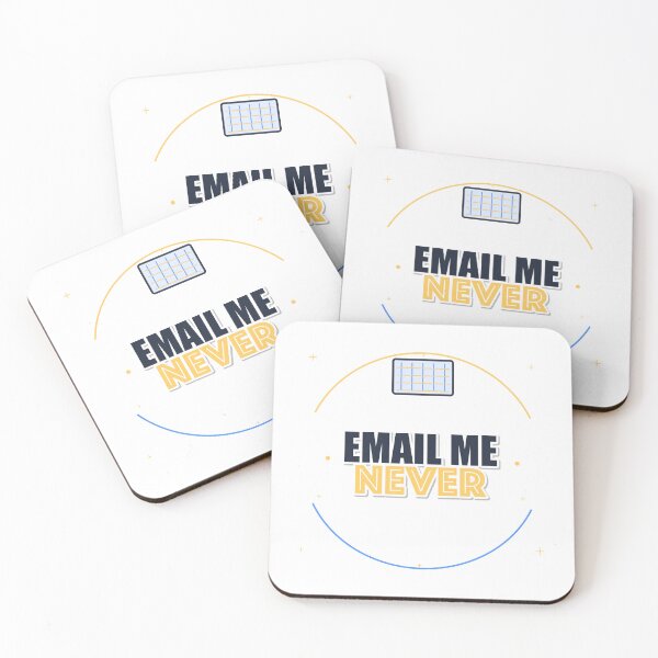 Item preview, Email Me Never designed and sold by IllumeInk.