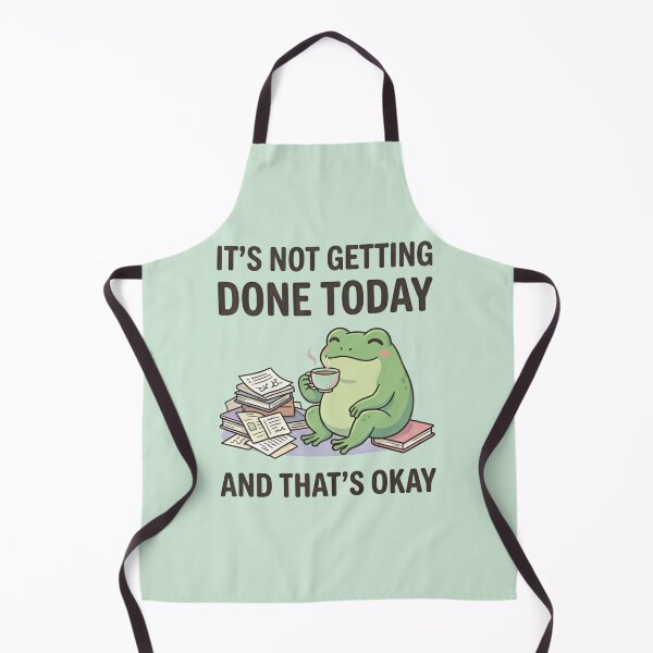Item preview, It’s Not Getting Done Today Frog Meme Shirt – Funny Lazy Frog Tee designed and sold by ZyxDes.