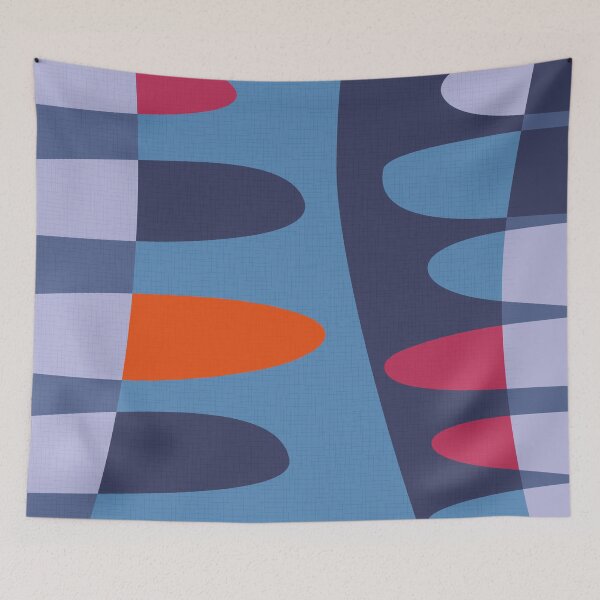 Item preview, MCM abstract shapes - colorful designed and sold by JMgraphic.