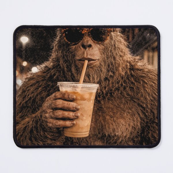 Artikelvorschau, Lustiger Bigfoot-Eiskaffee, Bigfoot-Kaffee-Liebhaber entworfen und verkauft von will freed18.