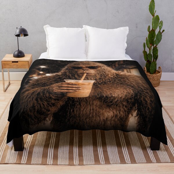 Item preview, Funny Bigfoot Iced Coffee , Bigfoot Coffee Lover designed and sold by will freed18.
