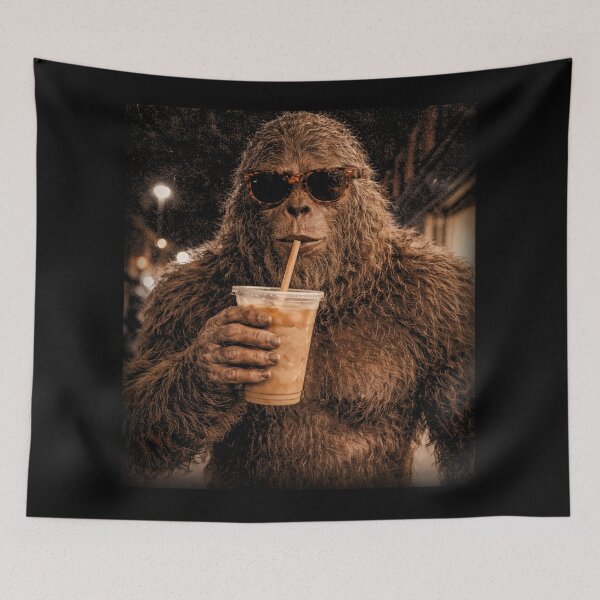Artikelvorschau, Lustiger Bigfoot-Eiskaffee, Bigfoot-Kaffee-Liebhaber entworfen und verkauft von will freed18.