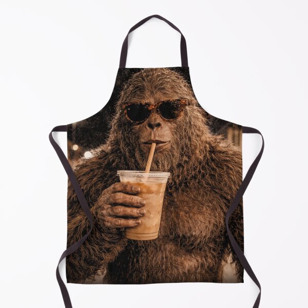 Artikelvorschau, Lustiger Bigfoot-Eiskaffee, Bigfoot-Kaffee-Liebhaber entworfen und verkauft von will freed18.