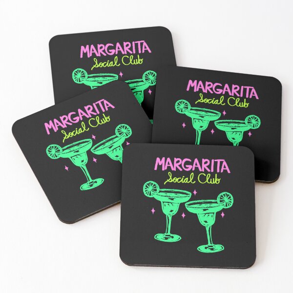 Item preview, Margarita Social Club Neon Retro Cocktail designed and sold by MaiZephyr.